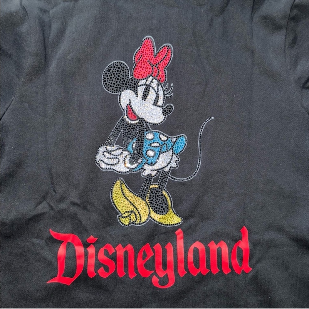 Disneyland Bling Minnie Mouse Hoodie nwt - Picture 3 of 7